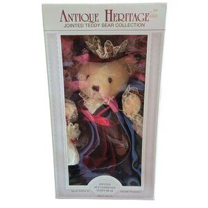 Antique Heritage Jointed Old Fashioned Teddy Bear Special Edition Adorable Memor